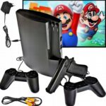 GRA TELEWIZYJNA RETRO KONSOLA TV PEGASUS GRY MARIO THANK + 2 PADY PISTOLET -